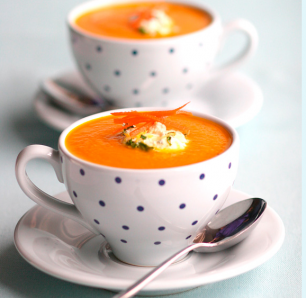 Ginger and carrots soup