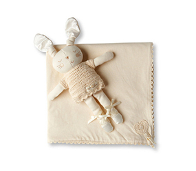 Natures Purest Bunny And Blanket Gift Set