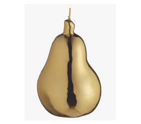 FEATURED- Fruits at Habitat Gold Pear Candle
