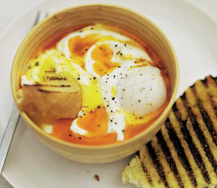 Turkish Eggs and Bread