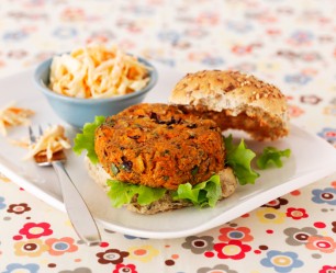 Bean and Carrot Patties