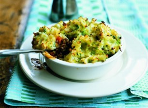 Cottage Pie with bubble & squeak topping