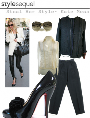 Style Sequeal Kate Moss Get THe Look