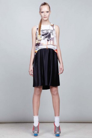 Louise Amstrup spring summer 2012 look