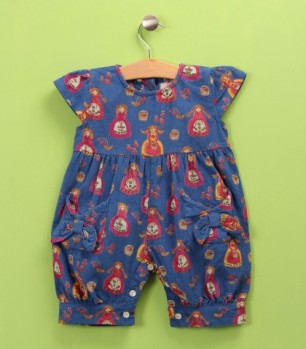 Their NIbs Playsuit with doll print