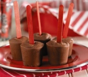 Chocolate and Yoghurt Pops