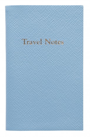 Leathermith blue travel notes cutout