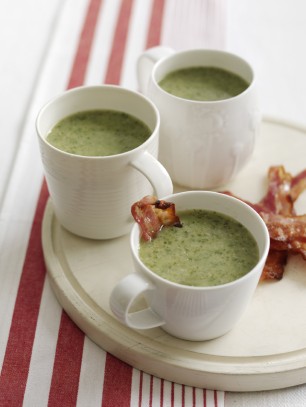Smoky Bacon and Watercress soup