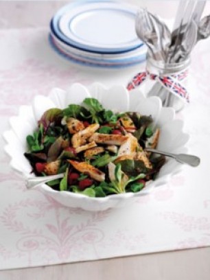 Summer Berry Salad With Chicken