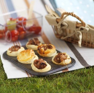 Mini Pork and Onion Picnic Pies
