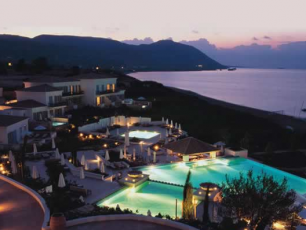 Anassa Hotel At Night 