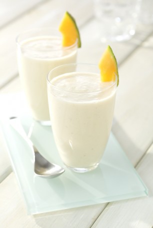 Melon & ginger smoothie