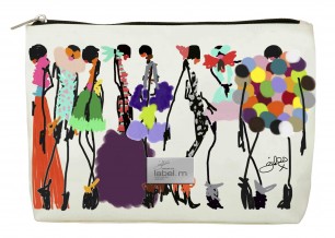 giles toiletry pouch for label m