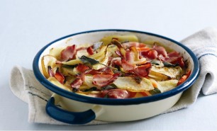 Upside Down Bacon HotPot