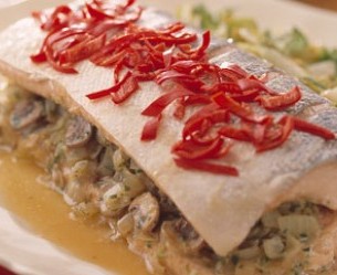 salmon, chilli and vermouth