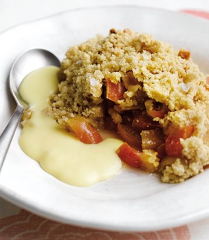 Pink Lady Apple And Quince Crumble
