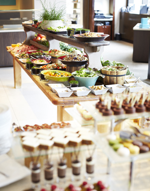 Cookbook Cafe - Market Table with Desserts
