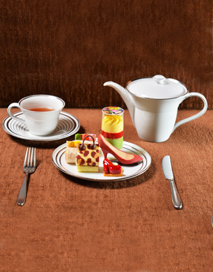 Jimmy Choo tea at Mandarin Oriental