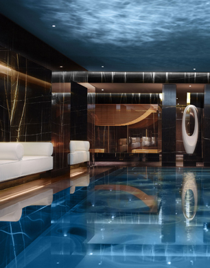 espa life pool at the corinthia