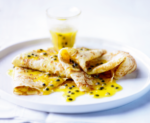 passion fruit crepes