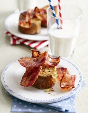 Egg And Bacon Toasts