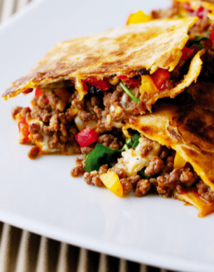 Beef quesadilla