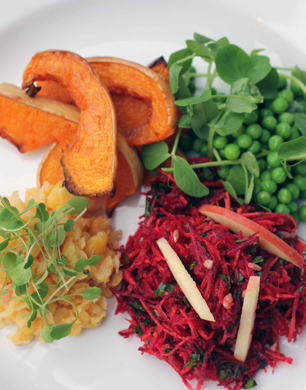 Detox Kitchen Rainbow of salads