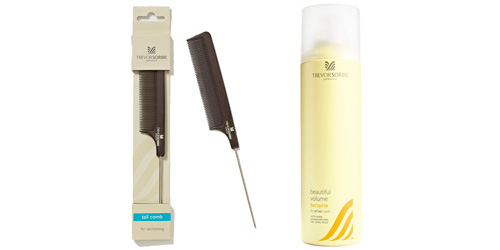 Tail Comb and Hairspray