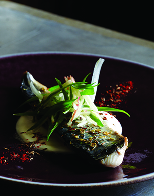 Grilled Mackerel Fillets with Apple & Fennel Salad post