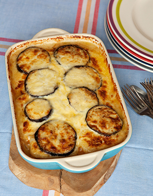 Moussaka with Potatoes and Aubergine Post