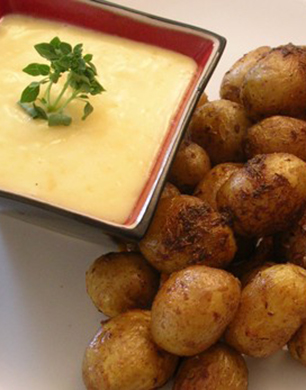 Spicy Roasted Salad Potatoes