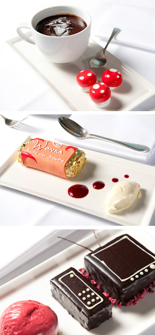 Charlie and the Chocolate Factory desserts