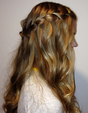 Hair Tip Waterfall Braid Stylenest