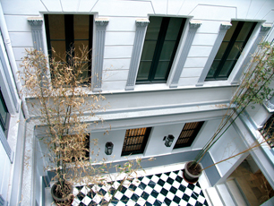 Courtyard at The 5 Rooms