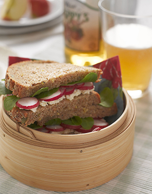 French Sandwich with Radish post