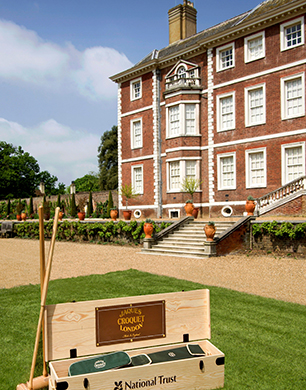 Fun & Games with Jaques of London at Ham House & Gardens - Croquet post