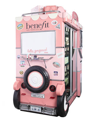 Glam Up And Away Benefit Beauty Kiosk