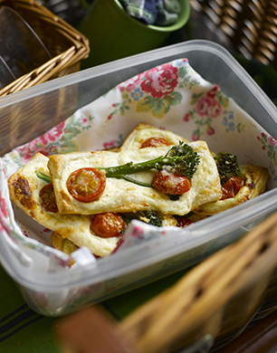 Tenderstem, Ricotta and Cherry Tomato Fingers Post