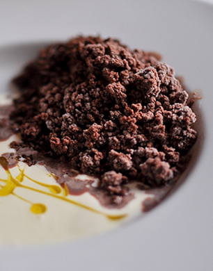 chocolate sorbet olive oil Post