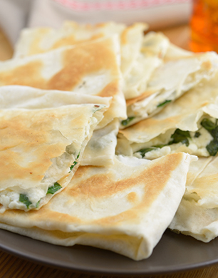 Minced Lamb and Spinach Gozleme Post