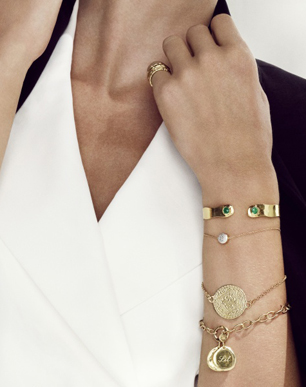 bracelets from Monica Vinader