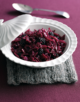 Braised Red Cabbage with Blackberries Post