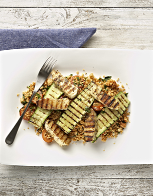 Grilled Halloumi Salad with Cous Cous Post