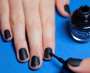 Sophy Robson Poundland Black on Black Animal Print Look