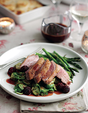 Roasted Duck Breasts with Blackberry and Port Sauce Post