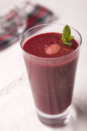 beetroot and mint smoothie