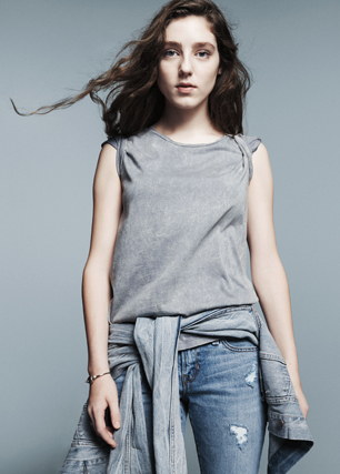 Birdy models for Gap 'Lived-In' campaign