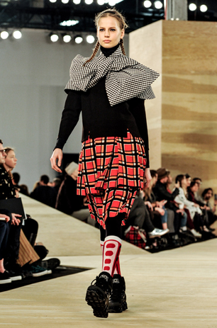 model on catwalk at Marc by Marc Jacobs Autumn Winter 2014 