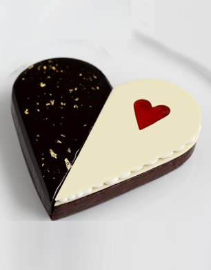 Valentine's dessert - A heart to share