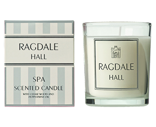 Spa scented candle by Ragdale Hall